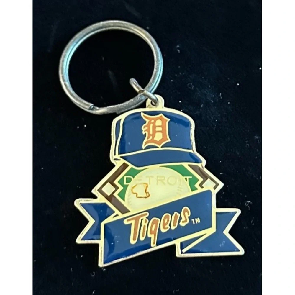 Vintage‎ Detroit Tigers American League Champions Keychain MLB